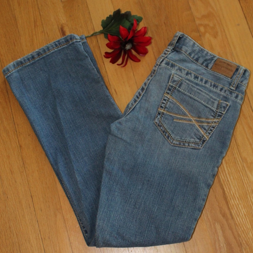 Aeropostale Chelsea Skinny Bootcut Jeans Sz 5/6 S - Picture 3 of 9